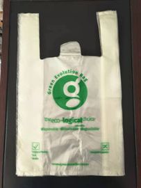 Aangepaste plastic PVA wateroplosbare 100% biologisch afbreekbare medische boodschappentassen